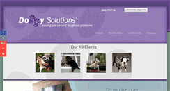 Desktop Screenshot of doggysolutions.com